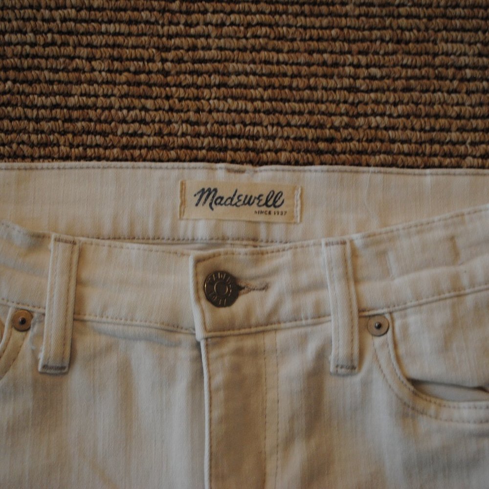 Madewell Alley Straight leg jean
